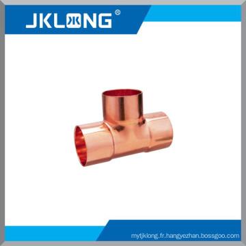 J9009 Copper Fitting, Equal Copper Tee pour la plomberie